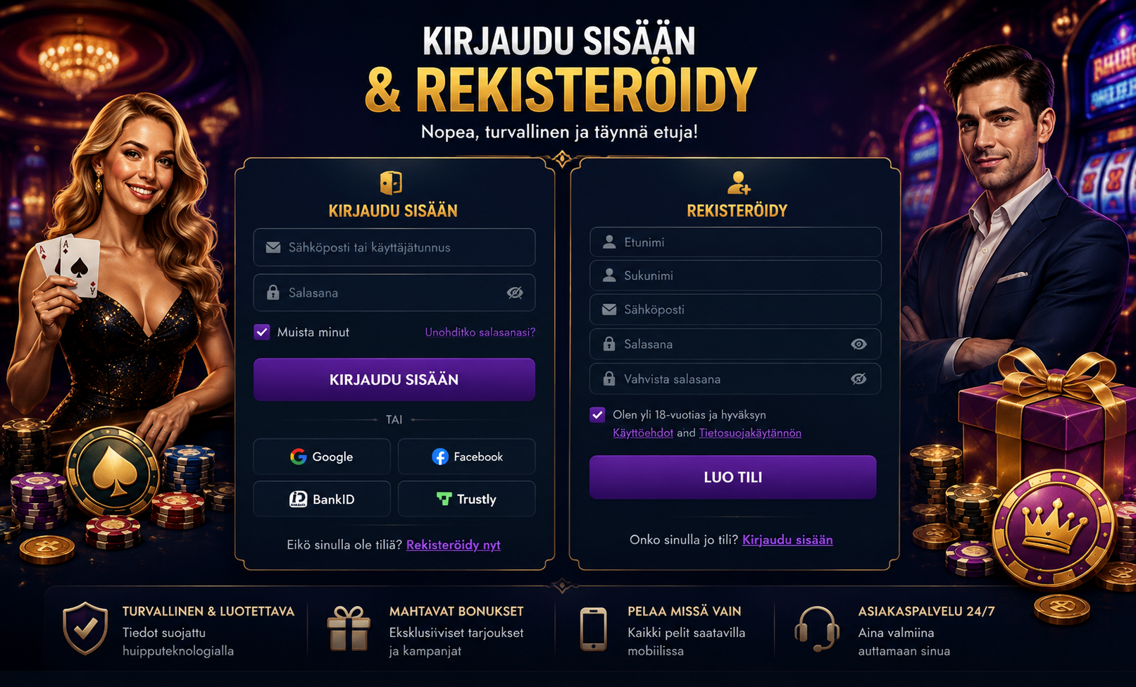 Rich Royal Casino Login